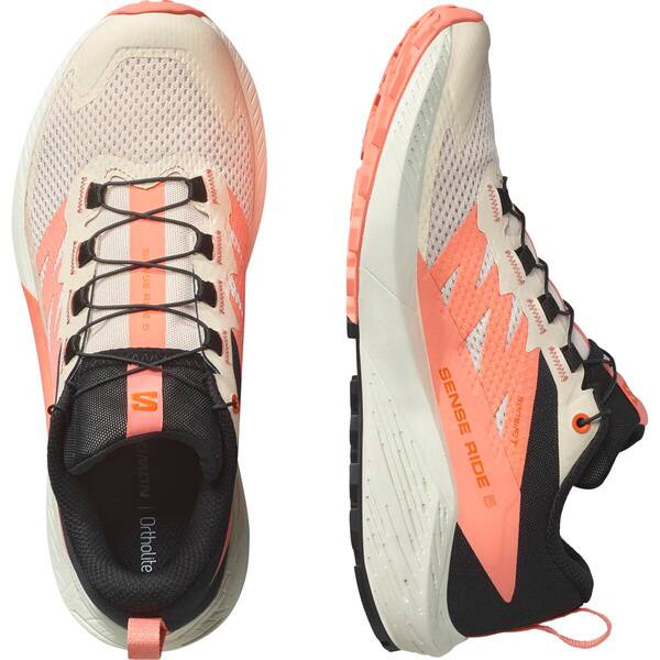 Thumbnail - SALOMON Damen Trailrunningschuhe SHOES SENSE RIDE 5 W Tender/Fuco/Black