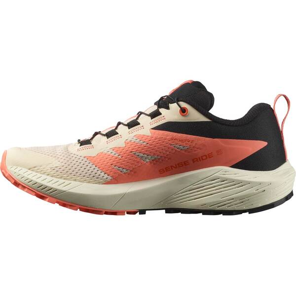 Thumbnail - SALOMON Damen Trailrunningschuhe SHOES SENSE RIDE 5 W Tender/Fuco/Black