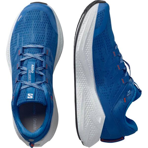 Thumbnail - SALOMON Herren Laufschuhe SHOES AERO GLIDE 3 French Blue/Wht/Chert