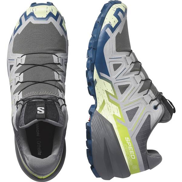 Thumbnail - SALOMON Herren Trailrunningschuhe SHOES SPEEDCROSS 6 Clrock/Lime C/Poseid