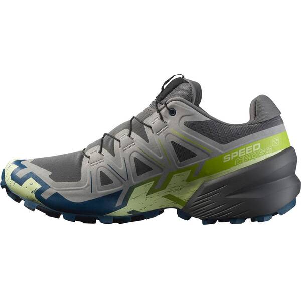 Thumbnail - SALOMON Herren Trailrunningschuhe SHOES SPEEDCROSS 6 Clrock/Lime C/Poseid