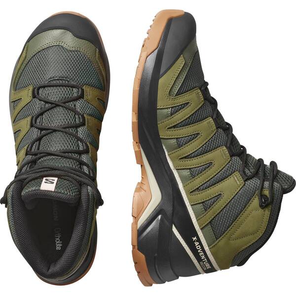 Thumbnail - SALOMON Herren Multifunktionsstiefel SHOES X-ADVENTURE RECON MID GTX Peat/Mar