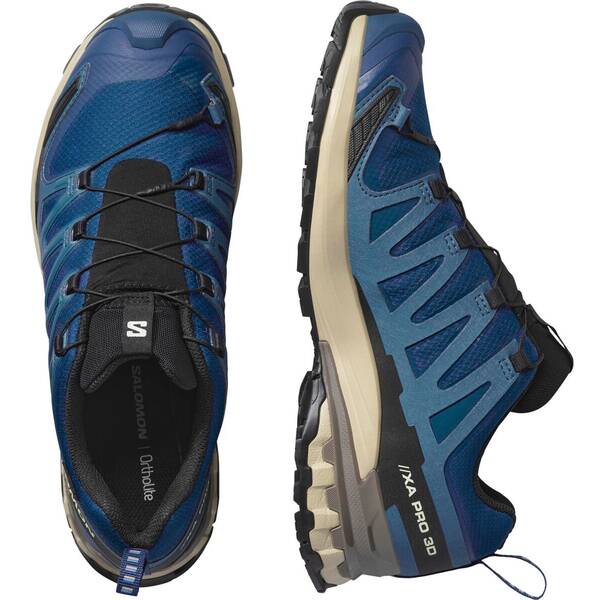Thumbnail - SALOMON Herren Trailrunningschuhe SHOES XA PRO 3D V9 GTX Poseid/Whpep/Flcn