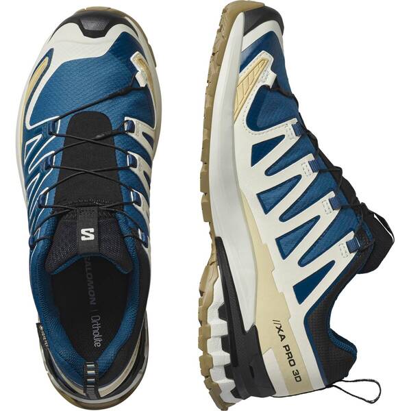 Thumbnail - SALOMON Herren Trailrunningschuhe SHOES XA PRO 3D V9 GTX Dark B/Icicle/Alo