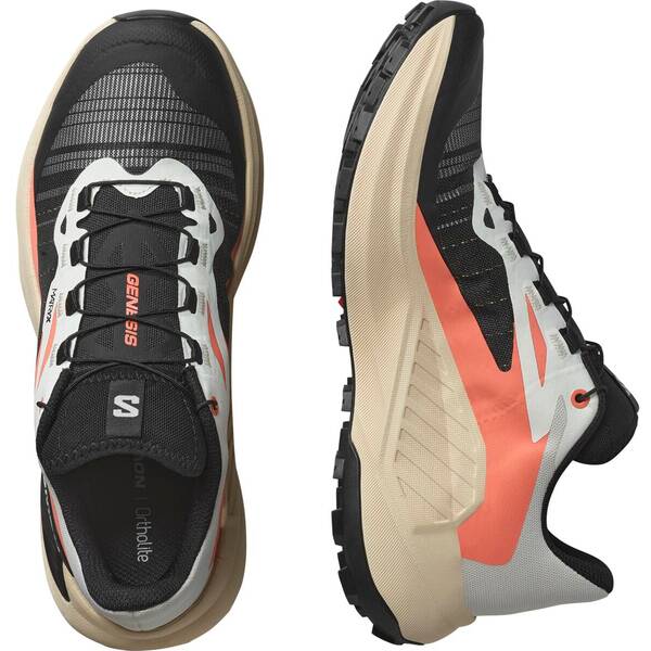 Thumbnail - SALOMON Damen Trailrunningschuhe SHOES GENESIS W Fuco/Tender/Black