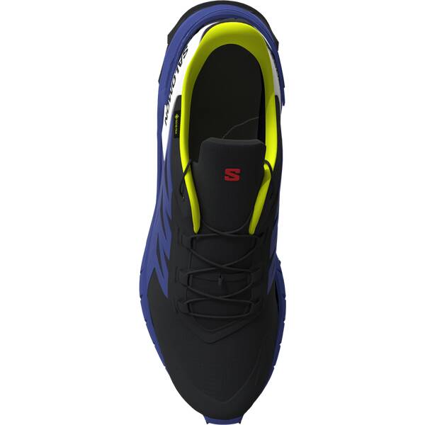 Thumbnail - SALOMON Herren Trailrunningschuhe SHOES SUPERCROSS 4 GTX Black/Surf W/Yell