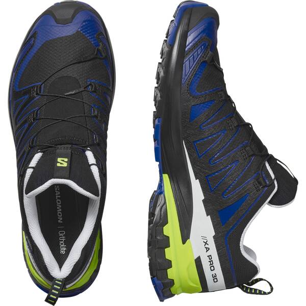 Thumbnail - SALOMON Herren Trailrunningschuhe SHOES XA PRO 3D V9 GTX Black/Surf W/Yell