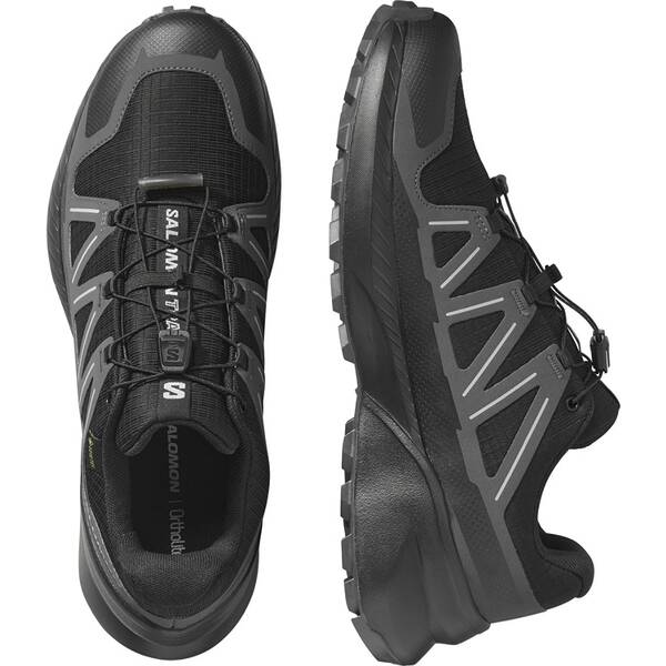 Thumbnail - SALOMON Herren Trailrunningschuhe SHOES SPEEDCROSS PEAK GTX Black/Black/As