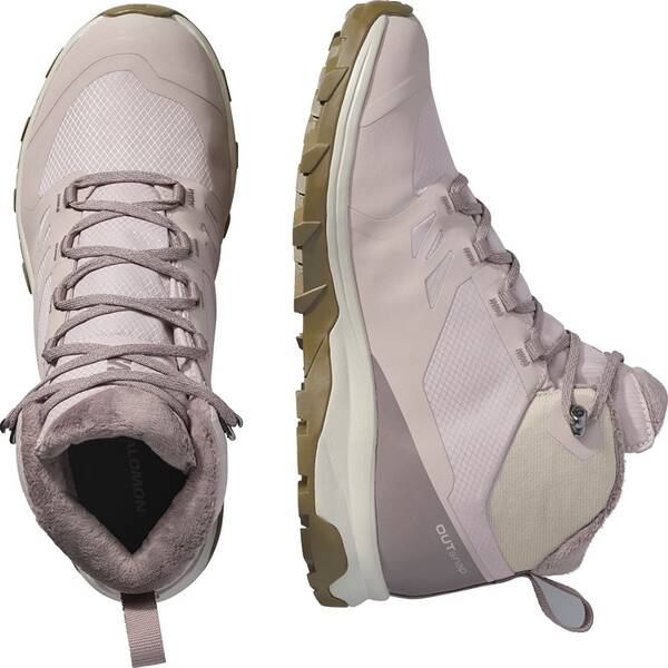 Thumbnail - SALOMON Damen Stiefel SHOES OUTSNAP WP W Etherea/Iron/Coyote