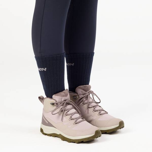 Thumbnail - SALOMON Damen Stiefel SHOES OUTSNAP WP W Etherea/Iron/Coyote