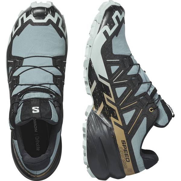 Thumbnail - SALOMON Herren Trailrunningschuhe SHOES SPEEDCROSS 6 GTX Troope/Black/Wood