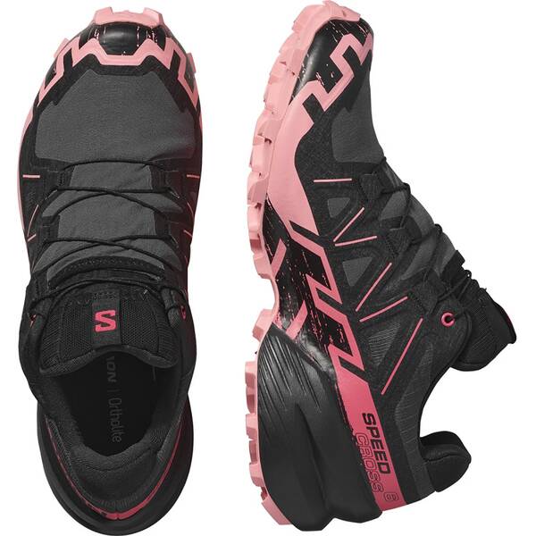 Thumbnail - SALOMON Damen Trailrunningschuhe SHOES SPEEDCROSS 6 GTX W 9 Iron/Black/Fl