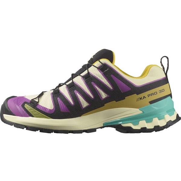 Thumbnail - SALOMON Damen Trailrunningschuhe SHOES XA PRO 3D V9 GTX W Tyello/Black/Wa