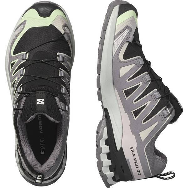 Thumbnail - SALOMON Damen Trailrunningschuhe SHOES XA PRO 3D V9 GTX W Black/Pating/Gr