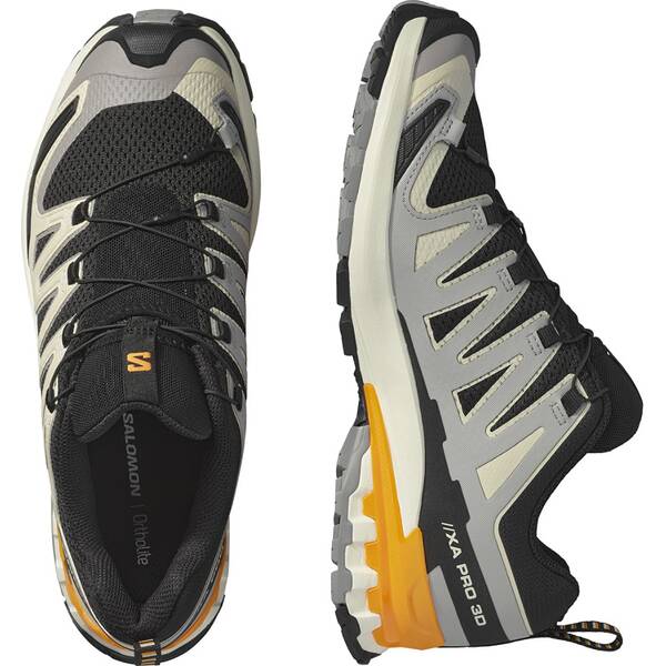 Thumbnail - SALOMON Herren Trailrunningschuhe SHOES XA PRO 3D V9 Black/Gull/Turmeric