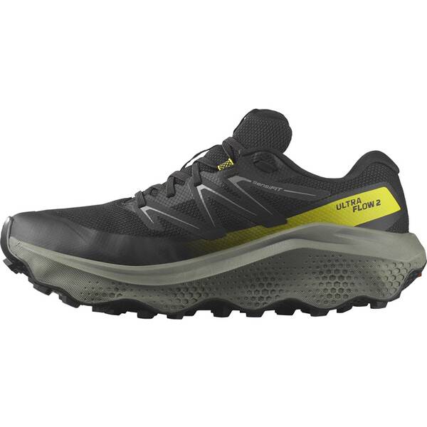 Thumbnail - SALOMON Herren Trailrunningschuhe SHOES ULTRA FLOW 2 GTX Black/Sedsa/Incab