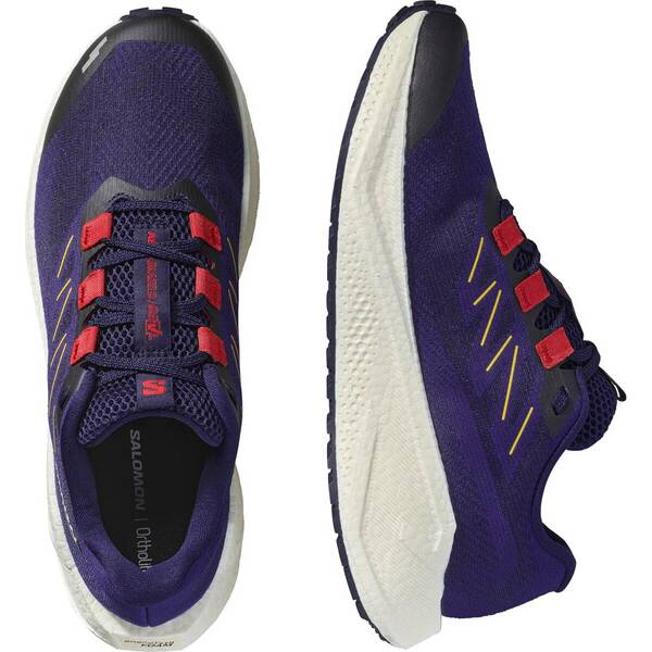 Thumbnail - SALOMON Herren Laufschuhe SHOES AERO BLAZE 3 GRVL Astral/Mar Bl/Ha