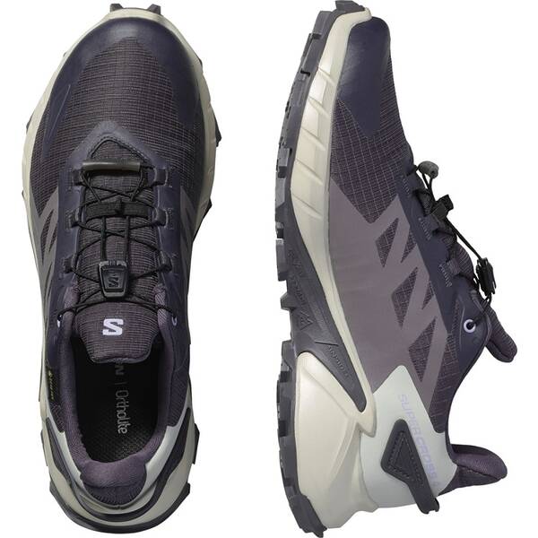 Thumbnail - SALOMON Damen Trailrunningschuhe SHOES SUPERCROSS 4 GTX W 9 Iron/LunRoc/C