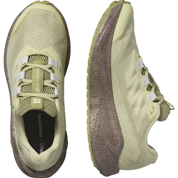 Thumbnail - SALOMON Damen Laufschuhe SHOES AERO BLAZE 3 GRVL GTX W Greenh/Iro