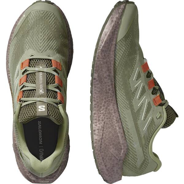 Thumbnail - SALOMON Herren Laufschuhe SHOES AERO BLAZE 3 GRVL GTX Tea/Iron/Bur