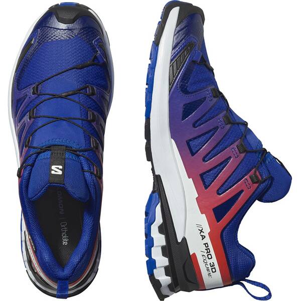 Thumbnail - SALOMON Herren Trekkingsandale SHOES XA PRO 3D V9 GTX EQUIPE Surf W/Fir