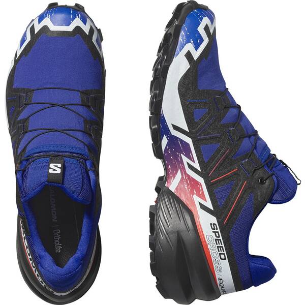 Thumbnail - SALOMON Herren Trekkingsandale SHOES SPEEDCROSS 6 GTX EQUIPE Surf W/Fir