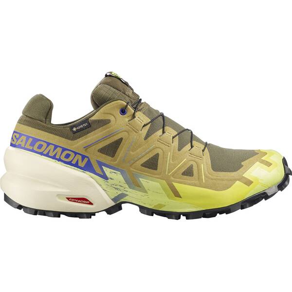 Thumbnail - SALOMON Herren Trailrunningschuhe SHOES SPEEDCROSS 6 GTX Grape Leaf/Asparg