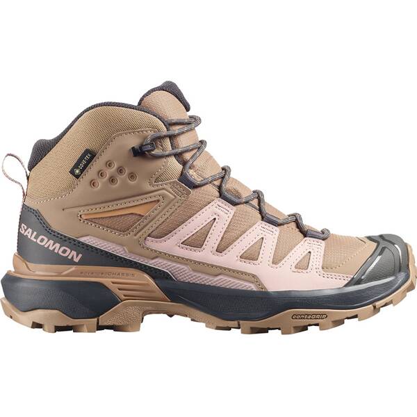 Thumbnail - SALOMON Damen Trekkingstiefel SHOES X ULTRA 360 MID GTX W Burro/Shadow