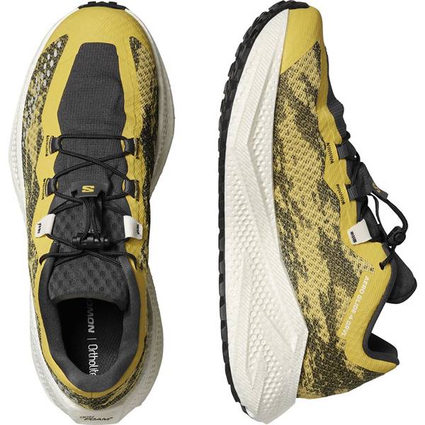 Thumbnail - SALOMON Herren Laufschuhe SHOES AERO GLIDE 4 GRVL Beachb/Asphal/Va