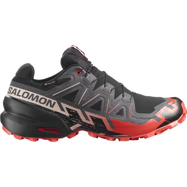 Thumbnail - SALOMON Herren Trailrunningschuhe SHOES SPEEDCROSS 6 GTX Black/Fird/Almilk