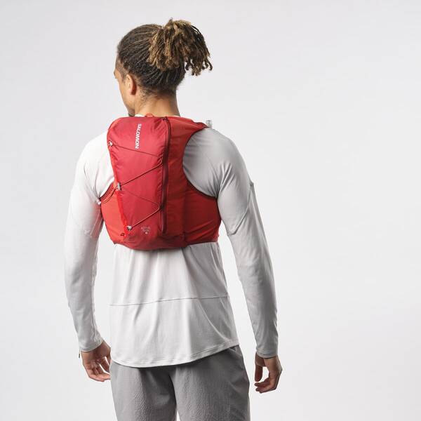 Thumbnail - SALOMON Rucksack ACTIVE SKIN 8 SET RED DAHLIA/HIGH RISK R
