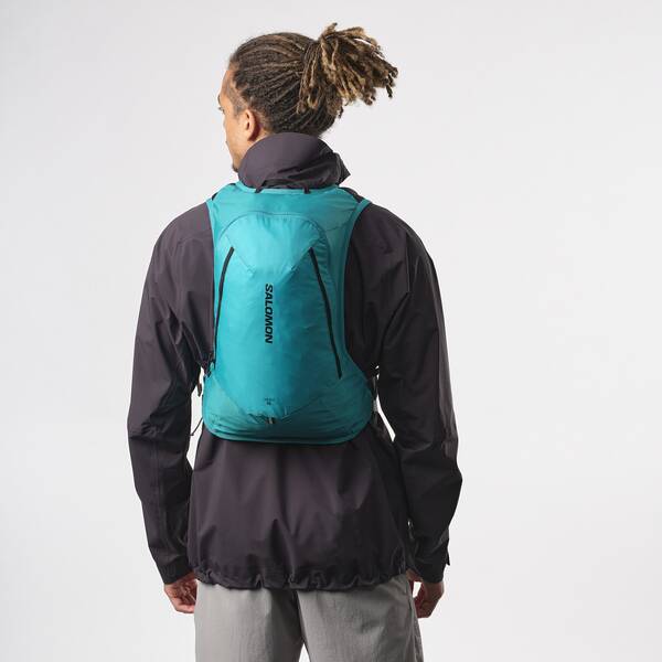 Thumbnail - SALOMON Rucksack CROSS 12 Tahitian Tide/BLACK