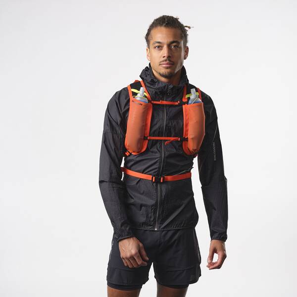 Thumbnail - SALOMON Rucksack CROSS 12 DRAGON FIRE/CHERRY TOMATO