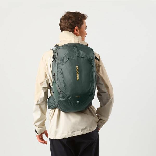 Thumbnail - SALOMON Kleintasche TRAILBLAZER 30 Urban Chic/GREEN MILIEU