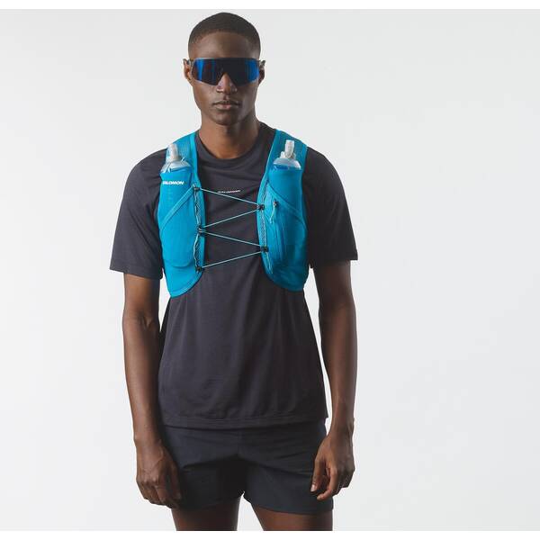 Thumbnail - SALOMON Rucksack ACTIVE SKIN 4 SET BLUE DANUBE/BLUE DANUB