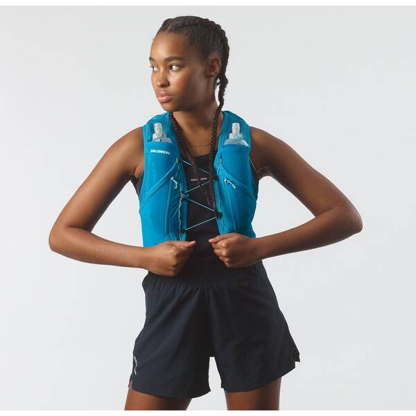 Thumbnail - SALOMON Rucksack ACTIVE SKIN 12 SET BLUE DANUBE/Blue Cura