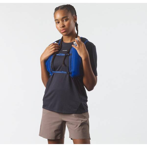 Thumbnail - SALOMON Rucksack CROSS 4 NAUTICAL BLUE/Limoges/LUNAR ROCK