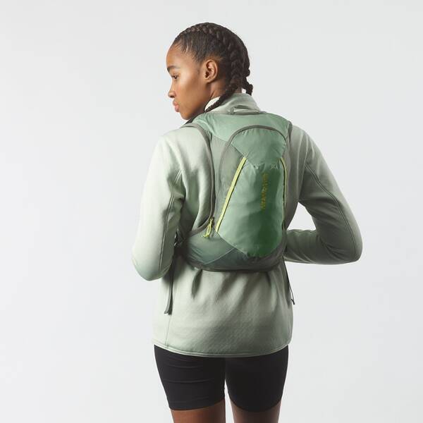 Thumbnail - SALOMON Rucksack CROSS 8 GREEN MILIEU/AGAVE GREEN/Sharp G