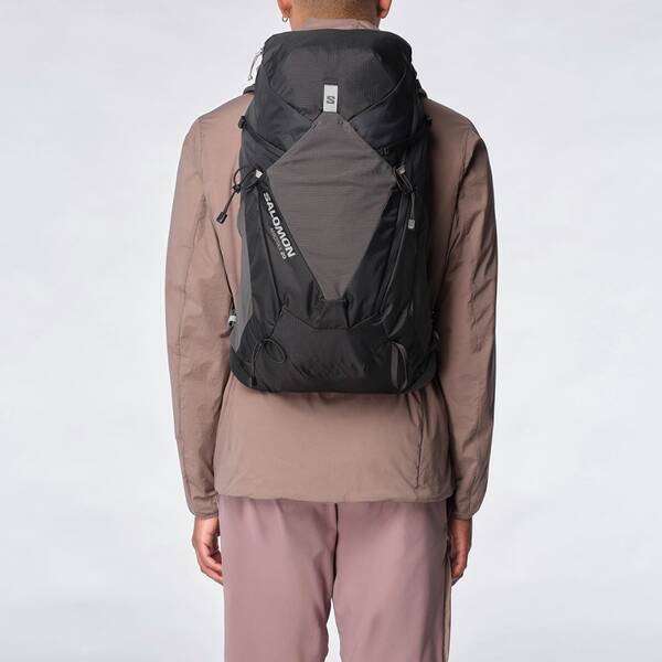 Thumbnail - SALOMON Rucksack AEROTREK 20 Anthracite/Nine Iron/ALLOY