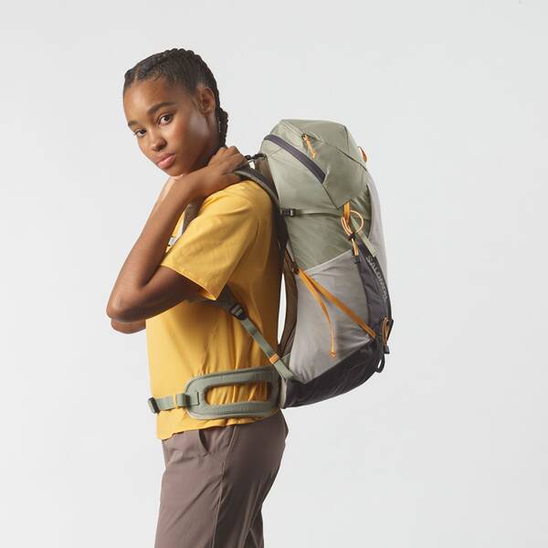 Thumbnail - SALOMON Rucksack AEROTREK 28 WOMEN SEAGRASS/SILVER CLOUD