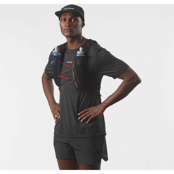 Thumbnail - SALOMON Rucksack ADV SKIN 5 RACE FLAG SET BLACK/WHITE