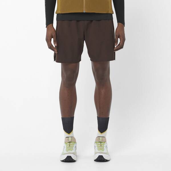 Thumbnail - SALOMON Herren Shorts SHKout C 2IN1 SHTS 7'' M Coffee Bean