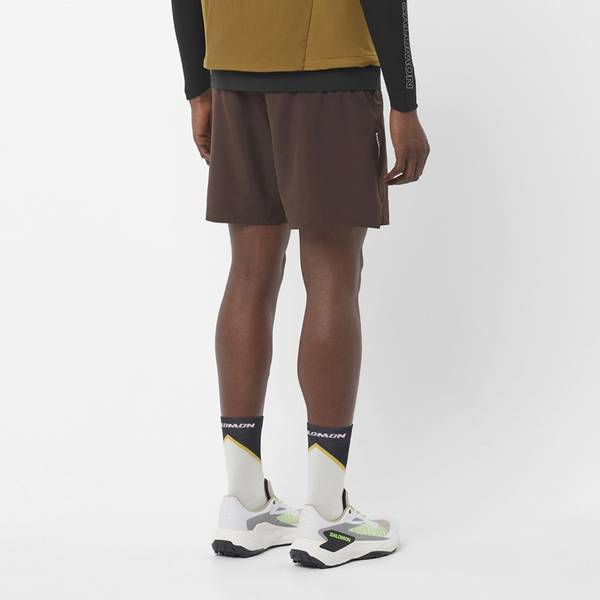 Thumbnail - SALOMON Herren Shorts SHKout C 2IN1 SHTS 7'' M Coffee Bean