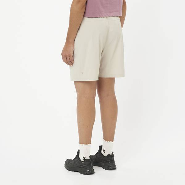 Thumbnail - SALOMON Damen Shorts WAYFARER EASE 2.0 SHRT W SILVER CLOUD