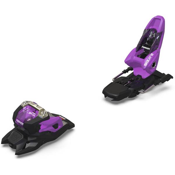 Thumbnail - MARKER Ski Alpin Bindung SQUIRE 11 100MM BLACK/PURPLE