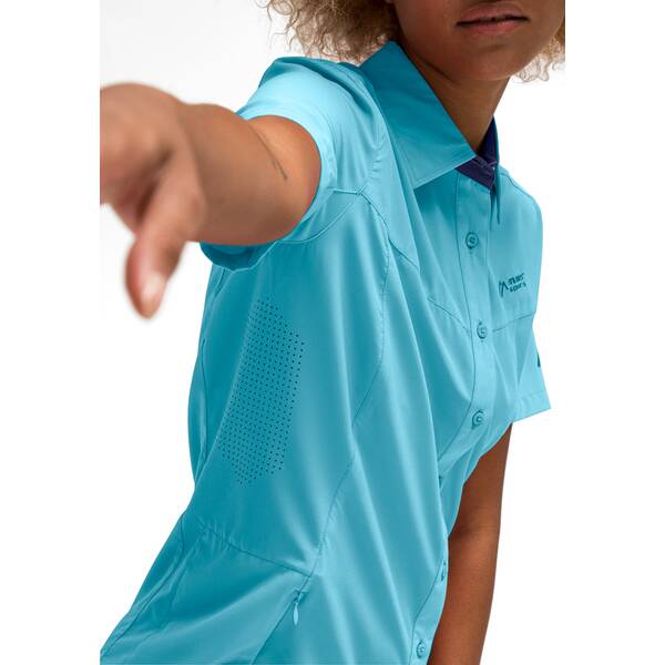 Thumbnail - MAIER SPORTS Damen Bluse Sinnes Tec WS/S Da-Bluse 1/2 Arm el.