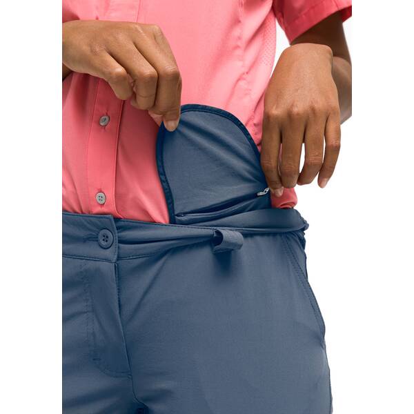 Thumbnail - MAIER SPORTS Damen Hose Inara slim zip Da-Zip Off Hose el. (kurz)