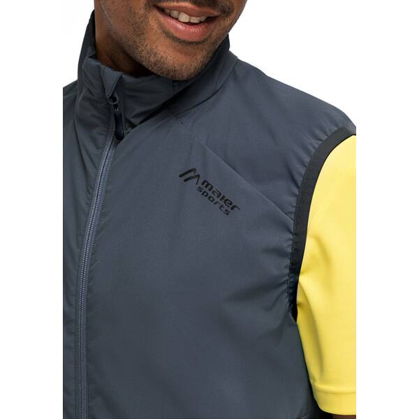 Thumbnail - MAIER SPORTS Herren Weste Brims Vest M He-Softshellweste