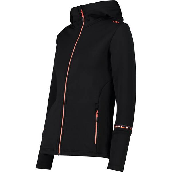 Thumbnail - CMP Damen Kapuzensweat WOMAN JACKET FIX HOOD