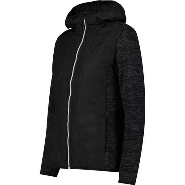 Thumbnail - CMP Damen Kapuzensweat WOMAN JACKET HYBRID FIX HOOD